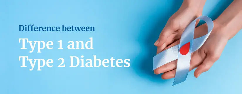 difference between type 1 and 2 diabetes